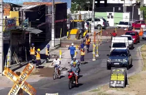 SMTT implementa desvio na Avenida Maranhão para viabilizar obra da Iguá nesta quarta-feira (13)